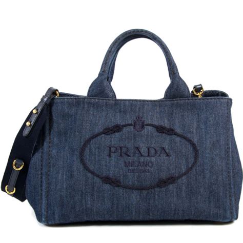 prada denim.bag|prada beach tote bag.